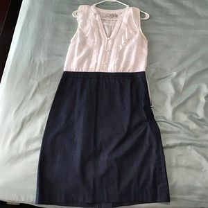 Ann Taylor loft wear to work denim dress